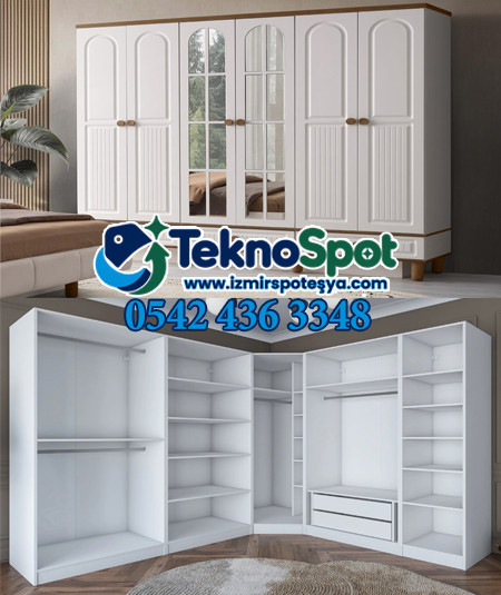 Egekent Spotçu İkinci El Spot Elbise Dolabı, Gardırop Alan Yerler